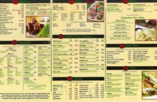 Oak Hill Pizza menu