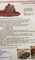 El Primos Cafe food