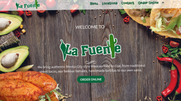 La Fuente Mexican food