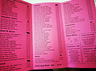 Fortune Chinese Restaurant menu