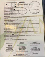 Itso Vegan menu