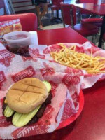 Freddy's Frozen Custard Steakburgers food