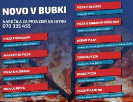 Bubka menu