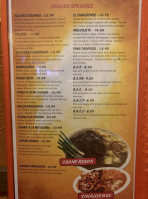 El Bandido Oak Hill menu