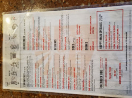 Firetruck Brewing Company menu