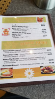 Sunny Side Up menu