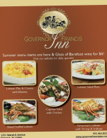 Governor Francis Inn food