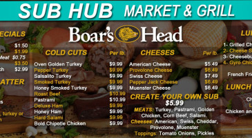 Sub Hub Market Grill food