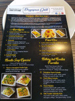 Dagupan Grill menu