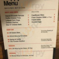 Eureka Berkeley menu