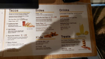 Starbird Chicken menu