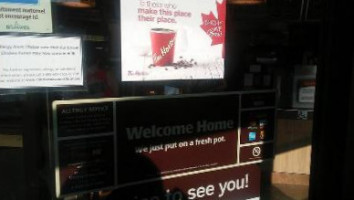 Tim Hortons inside