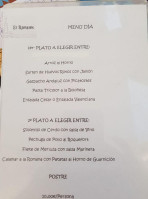 El Ravalet menu