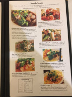 Thai Charm Cuisine menu