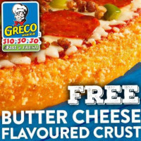 Greco Pizza food