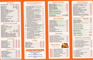 Sabrosura menu