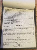 The Greek Spot menu