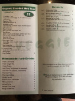 Veggie Fun menu