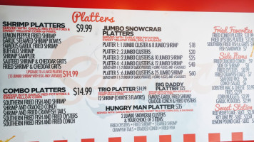 The Seafood Station menu