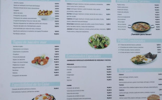 Nayade menu