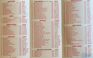 Horseshoe Bay Restaurant menu