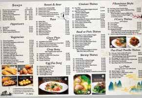 Great China House Restaurant menu