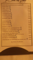 Restaurante La Marquesita menu