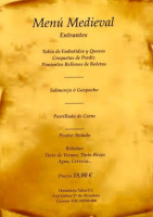 Hosteleria Tabu S.l. menu