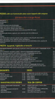 Black Pearl Cafe menu