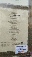 Etxaleku Ostatua menu