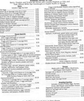 Broom Bush Cafe menu