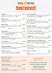 Fire Stone Eatery menu