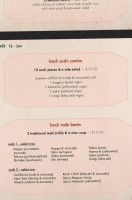 Wayo Sushi menu