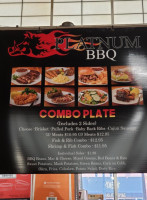 Platnum Bbq menu