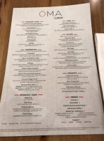 Oma menu