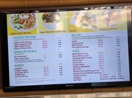 L L Hawaiian Bbq menu