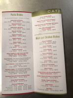 Mr. Pasta menu