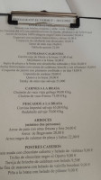 El Vermut menu