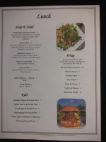 Indian Island Golf Course menu