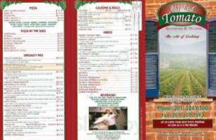 The Big Red Tomato menu