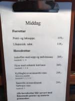 Berlihuset Mat Og Vin menu