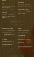 Branch Vine menu