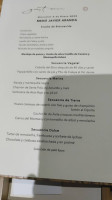 Gaytán menu