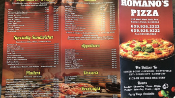 Romano's Pizza food