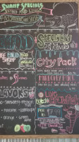 Swamp City menu