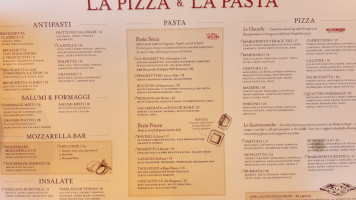 Eataly menu