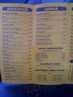 Ma Noo Ben Japanese menu