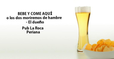 Pub La Roca food