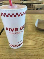 Five Guys Burgers Fries food