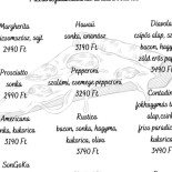 Pizza Pazza Étlap